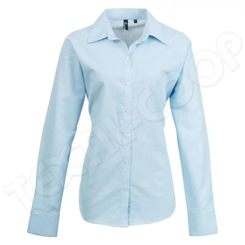 Premier PR334 Women's Signature Oxford Blouse blue