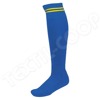 Proact PA015 Striped Sports Socks royal blue/yellow