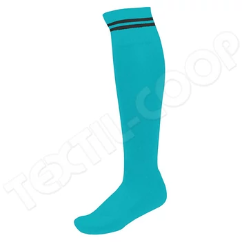 Proact PA015 Striped Sports Socks light turquoise/dark grey