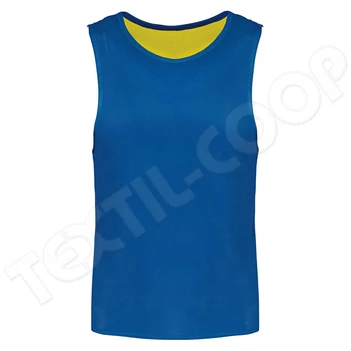 Proact PA042 Multi-Sports Reversible Bib yellow/royal blue