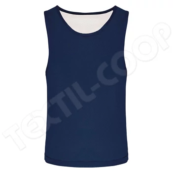 Proact PA048 Kid's Reversible Multisport Bib sporty navy/white
