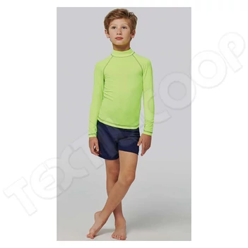 Proact PA4018 Kid's Long-Sleeved T-Shirt yellow