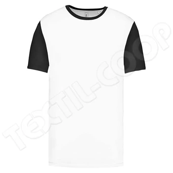 Proact PA4023 Bicolour T-Shirt white/black