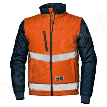 Sir Safety Driver fluo dzseki narancs/kék SSY-MC4114HC
