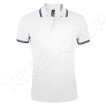 Sol's SO00577 Pasadena Men - Polo Shirt white/navy