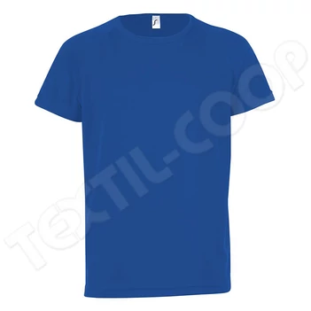 Sol's SO01166 Sporty Kids - Raglan-Sleeved T-Shirt royal blue