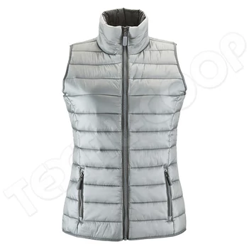 Sol's SO01437 Wave Women - Lightweight Bodywarmer grey
