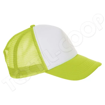 Sol's SO01668 Bubble - Five Panel Mesh Cap white/green