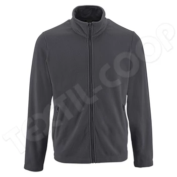 Sol's SO02093 Norman Men - Plain Fleece Jacket grey