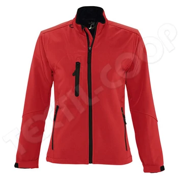 Sol's SO46800 Roxy Softshell Zipped Jacket pepper red