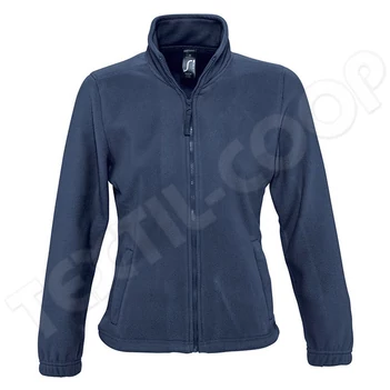 Sol's SO54500 North Women Zipped Fleece Jacket navy