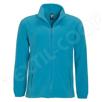 Sol's SO55000 North Men - Zipped Fleece Jacket aqua