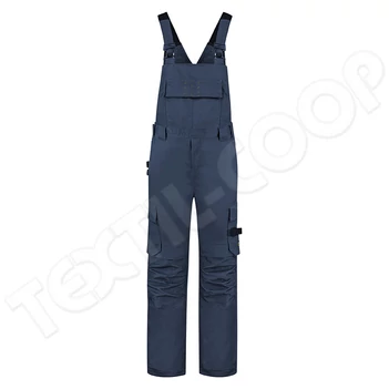 Tricorp Bib & Brace Twill Cordura kantáros nadrág T67 - tengerészkék