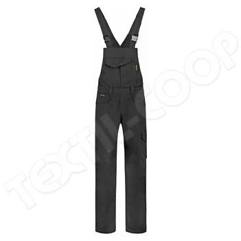 Tricorp Dungaree Overall Industrial kantáros nadrág T66 - fekete
