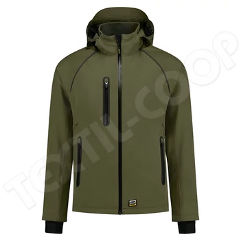 Tricorp Tech Shell dzseki unisex T54 - army