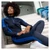 Finden + Hales FHLV871 Knitted Tracksuit Top navy/royal - M
