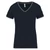 Kariban KA394 Női V-Nyakú Piqué Póló navy/grey/white - XL