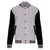 Kariban KA497 Unisex Teddy Fleece Jacket grey/white - 3XL