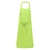 Kariban KA895 Cotton Apron Without Pocket lime