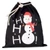 Kimood KI0745 Cotton Bag With Snowman Design black