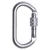 Lanex AZ011 csavaros acél karabiner