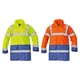 Cerva SEFTON kabát fluo sárga/royal - 2XL